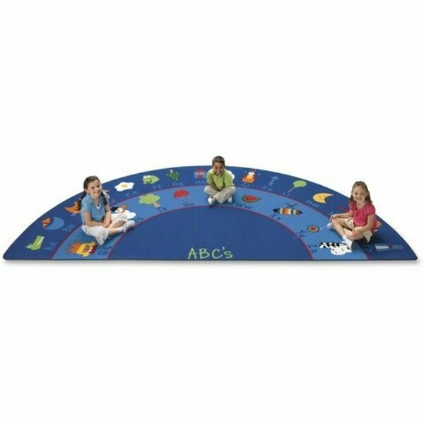Carpets For Kids Seating Rug, Fun With Phonics, Semi-Circle, 5ft 10inx11ft 8in CPT9618